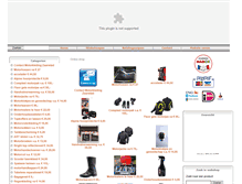 Tablet Screenshot of motorkledingweb.nl